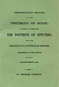 Immortality proved by the testimony of sense