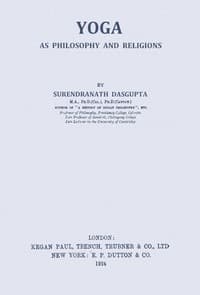 Yoga as philosophy and religion