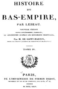 Histoire du Bas-Empire. Tome 04