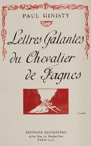 Lettres galantes du chevalier de Fagnes