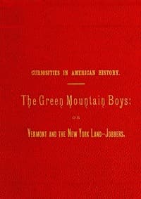 The Green Mountain Boys book cover