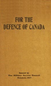 For the defence of Canada
