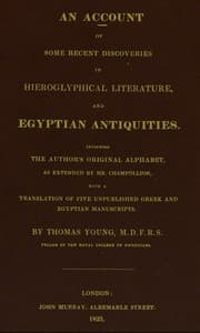 An account of some recent discoveries in hieroglyphical literature, and Egyptian antiquities