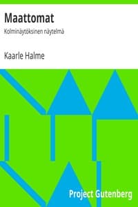Maattomat book cover