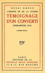 L'homme né de la guerre