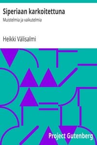 Siperiaan karkoitettuna book cover