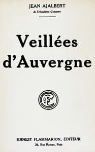 Veillées d'Auvergne