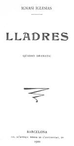Lladres book cover