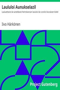 Laululoi Aunukselazil book cover