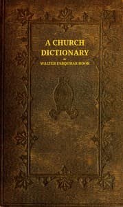 A church dictionary book cover