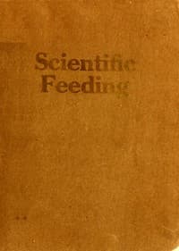 Vegetarian supplement to Scientific feeding book cover