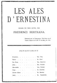 Les ales d'Ernestina