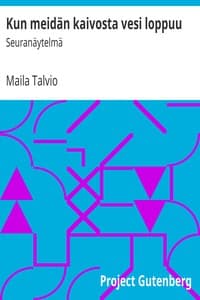Kun meidän kaivosta vesi loppuu book cover