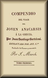 Compendio del viaje del joven Anacarsis a la Grecia (1 de 2) book cover