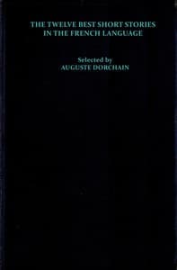 The twelve best short stories in the French language book cover