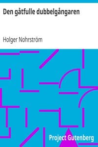 Den gåtfulle dubbelgångaren book cover