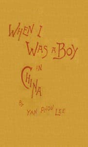 When I was a boy in China book cover