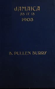 Jamaica as it is, 1903 book cover