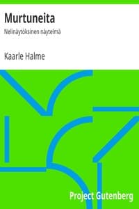 Murtuneita book cover