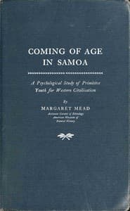 Coming of age in Samoa book cover