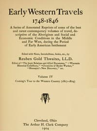 Cuming's tour to the western country (1807-1809)