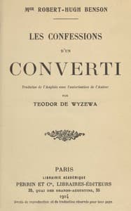 Les confessions d'un converti book cover