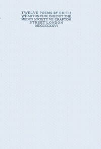 Twelve poems