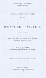 Weather proverbs book cover