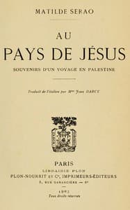Au pays de Jésus