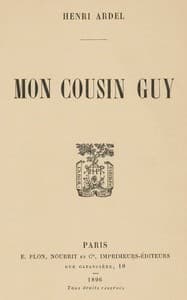 Mon cousin Guy