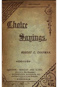Choice sayings book cover
