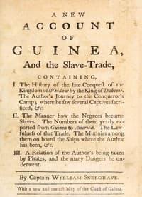 A new account of Guinea, and the slave-trade book cover