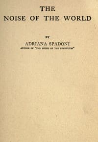The noise of the world book cover