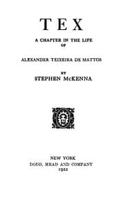 Tex book cover