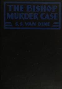 The Bishop murder case book cover