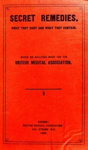 Secret remedies book cover