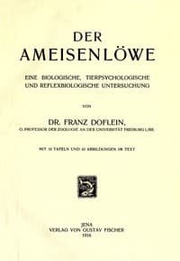 Der Ameisenlöwe book cover