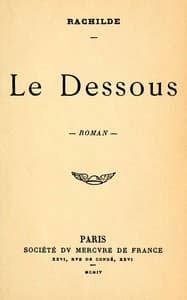 Le dessous