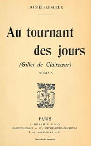 Au tournant des jours (Gilles de Claircœur)