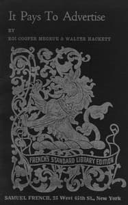 It pays to advertise book cover
