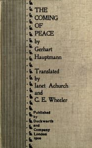 The coming of peace (A family catastrophe)
