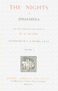 The nights of Straparola, volume 1 [of 2]