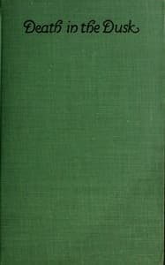 Death in the dusk book cover