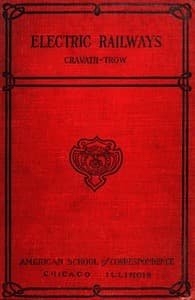 Electric railways book cover