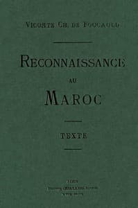 Reconnaissance au Maroc, 1883-1884 (Texte)