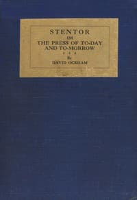 Stentor book cover