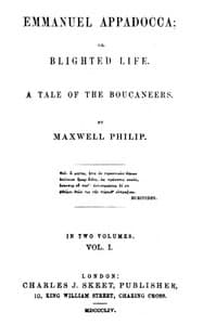 Emmanuel Appadocca; or, Blighted life, Volume 1 (of 2)