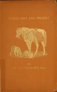 Ponies past and present book cover
