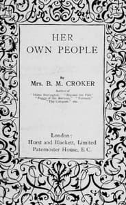 Her own people