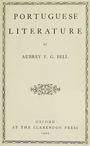 Portuguese literature book cover